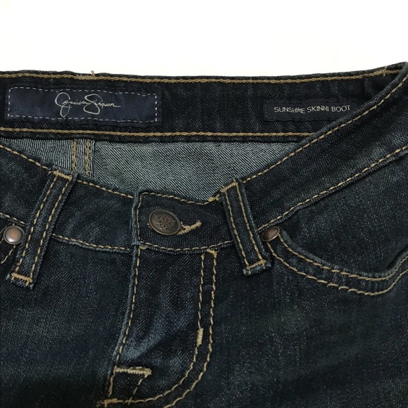 Jessica Simpson Sunrise Skinny Bootcut Jeans - Picture 4 of 4